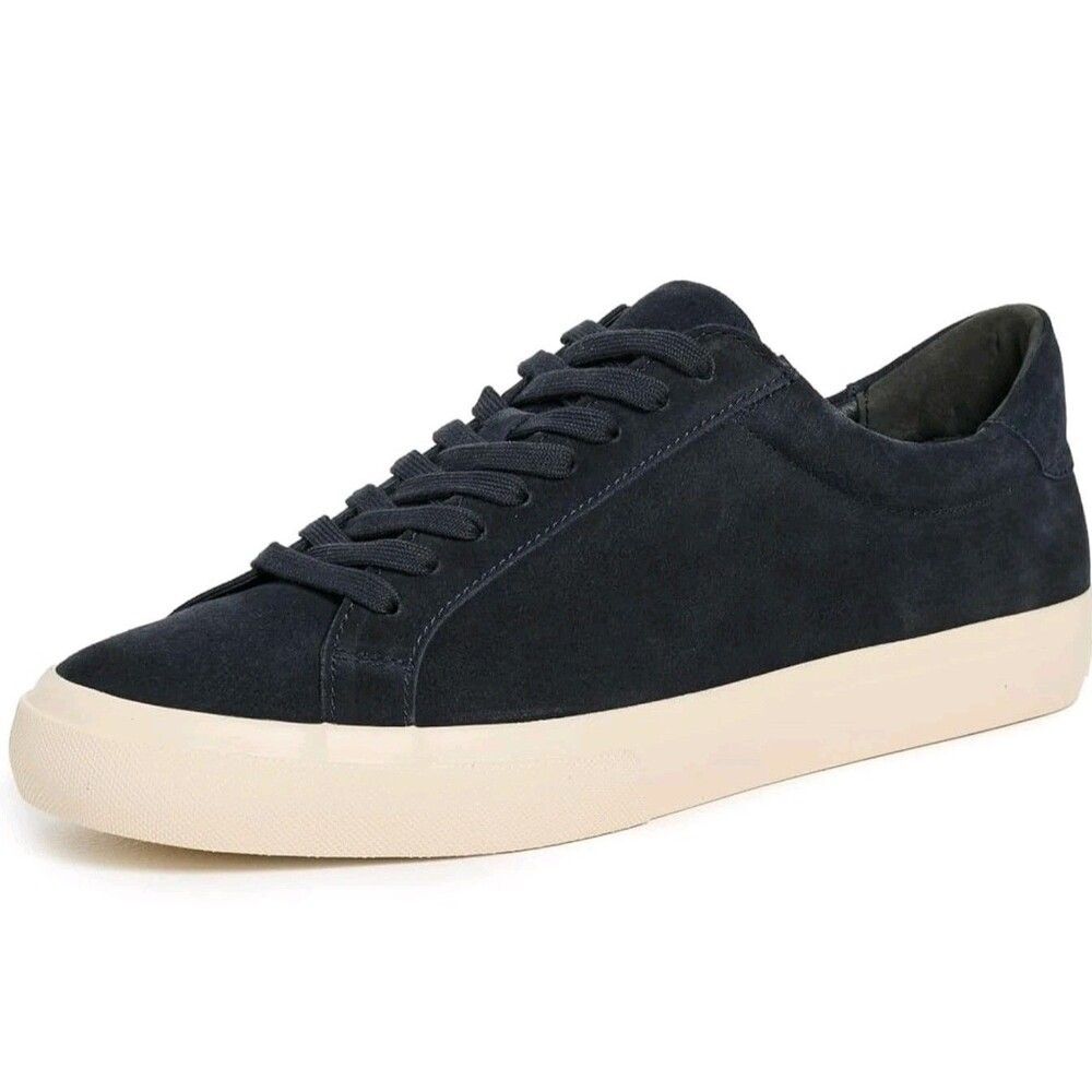Vince Gabi Black Suede Platform Lace Up Low Top Sneaker Size 9 M NIB $295